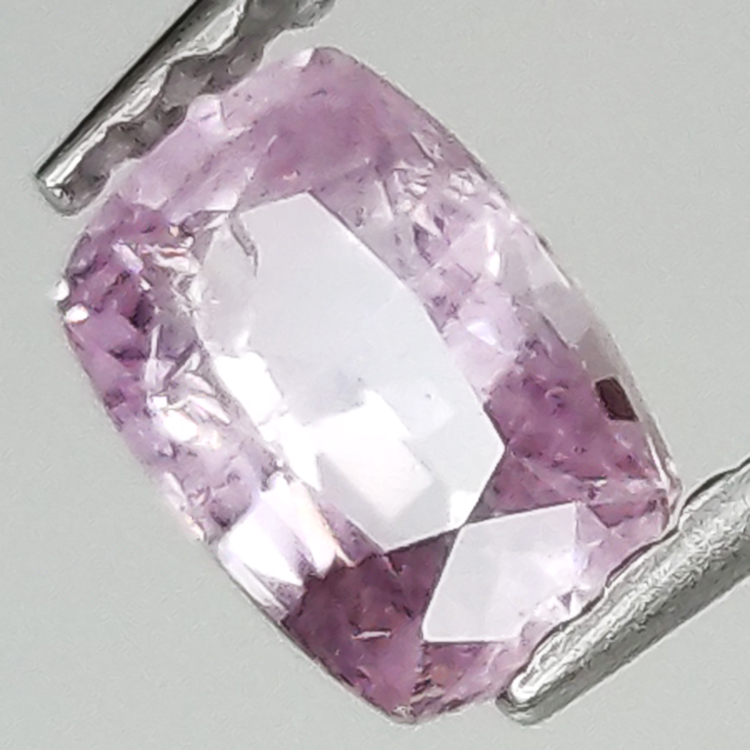 0.64ct Pink Sapphire emerald cut 5.69 x 3.79mm