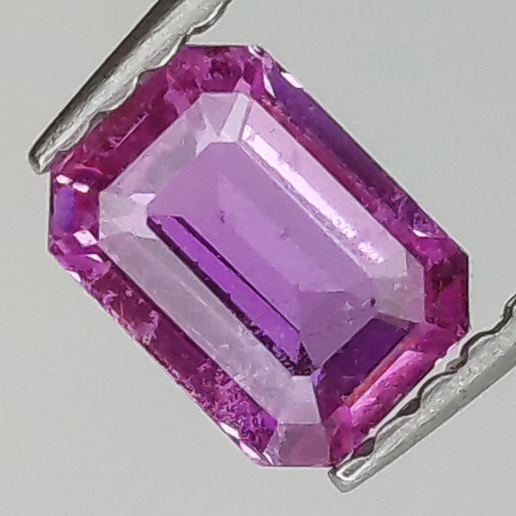 0.70ct Pink Sapphire Emerald Cut 5.74x4.15MM