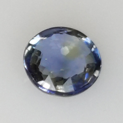 0.52ct Blue sapphire round cut 4.86x2.18mm