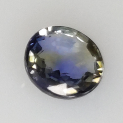 0,52ct Blauer Saphir im Rundschliff 4,86 ​​x 2,18 mm