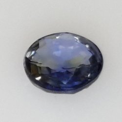 0.52ct Zafiro azul talla redonda 4,86x2,18mm