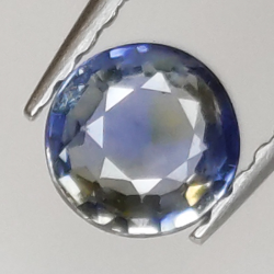 0.52ct Blue sapphire round cut 4.86x2.18mm