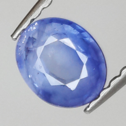 0.62ct Blue sapphire oval cut 4.84x3.94mm