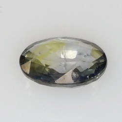 0,85 ct Saphir bleu taille ovale 5,69x5,05 mm