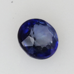 0.36ct Blue sapphire round cut 3.88x2.38mm