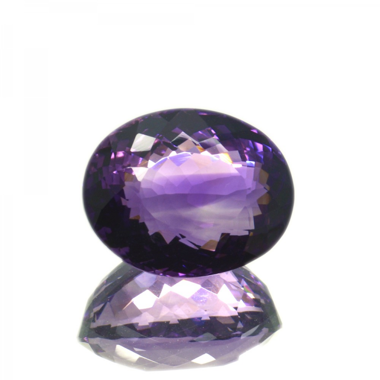 28,04 cts. Améthyste Taille Ovale 20,83x16,54mm