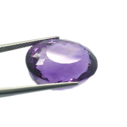 28.04 ct. Amethyst Oval Cut 20.83x16.54mm