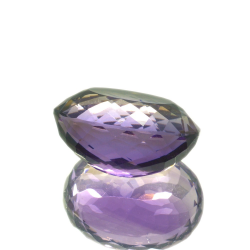 16.91ct Amethyst Oval Cut 18.85x13.73mm