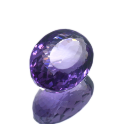 21.38 ct. Amethyst Oval Cut 20.08x15.43mm