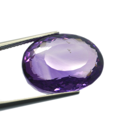 21.38 ct. Amethyst Oval Cut 20.08x15.43mm