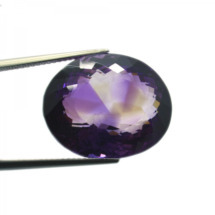 30.02ct Amethyst Oval Cut 20.31x17.97mm