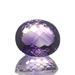 29.19ct Amethyst Oval Cut 20.79x17.10mm