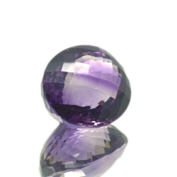 Améthyste taille ovale 29,19 ct 20,79x17,10 mm