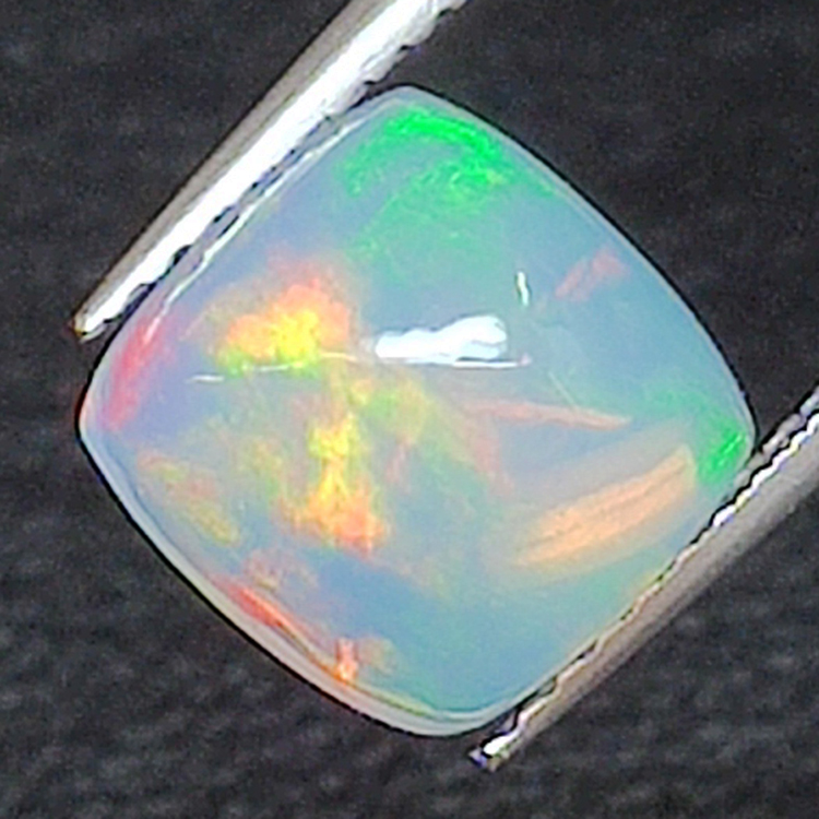 1.92ct Opal cushion cut 8.5x8.13mm