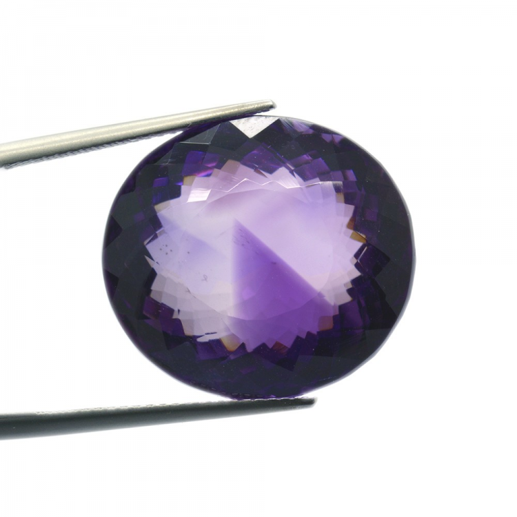 27.01 ct Amethyst Oval Cut 21.31x16.47mm