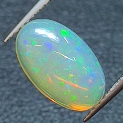 2.18ct Opal oval cut 12.36x 7.63mm