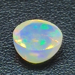 2.43ct Opal round cut 9.39 x 5.68mm