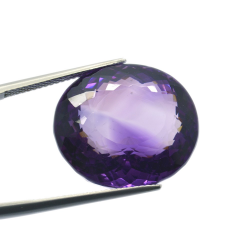 33,12 ct Amethyst, Größe 21,03 x 19,01 mm