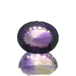 20,83 ct Amethyst im Ovalschliff 20,13 x 15,51 mm