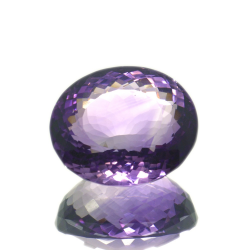 26.01ct Amethyst Oval Cut 19.36x15.58mm