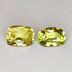 Chrysobéryl taille émeraude, 0.68ct