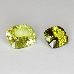 Chrysobéryl taille émeraude, 0,93 ct