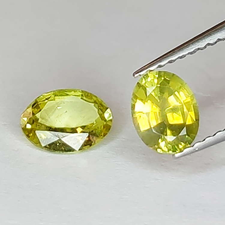 Crisoberillo taglio ovale 0,73 ct