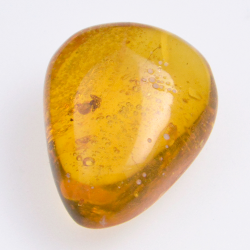 11.33ct Amber with insect cabochon 23.5x17.5mm