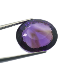 29.58ct Amethyst Oval Cut 20.18x17.36mm