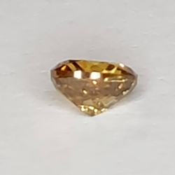 Diamante marrone da 0,21 ct taglio ovale 3,79 x 3,06 mm