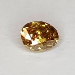 0.21ct Brown Diamond Oval Cut 3.79 x 3.06MM