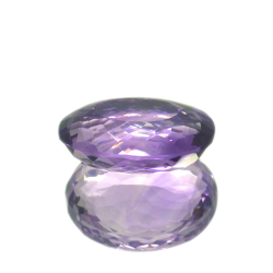 Améthyste taille ovale 26,55 ct 19,61x16,62 mm