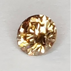 0,19ct Diamante Brown Talla Redonda 3,12x2,25mm