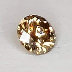 0,19ct Diamante Brown Talla Redonda 3,12x2,25mm