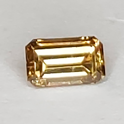 0,16ct Diamante Brown Talla Esmeralda 3,96 x 2,42mm