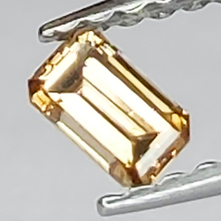 0,16ct Diamante Brown Talla Esmeralda 3,96 x 2,42mm