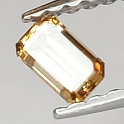 0,16ct Diamante Brown Talla Esmeralda 3,96 x 2,42mm