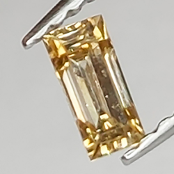 0.19ct Brown Diamond Emerald Cut 4.66 x 2.26mm