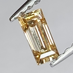 0.19ct Brown Diamond Emerald Cut 4.66 x 2.26mm