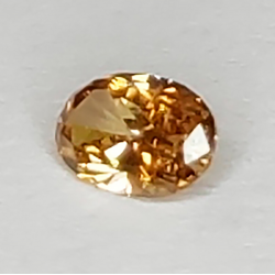 0.14ct Brown Diamond Oval Cut 4.33 x 2.79mm