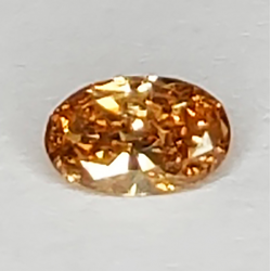 0.14ct Brown Diamond Oval Cut 4.33 x 2.79mm