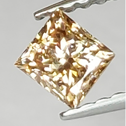 0,40ct Diamante Brown Talla Princesa 3,43x2,96mm