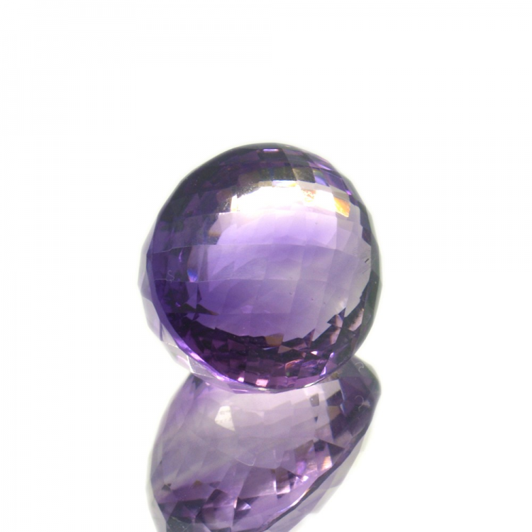 24.12ct Amethyst Oval Cut 19.68x16.36mm