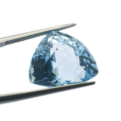 19,43 ct. Blue Topaz Trilliant Cut