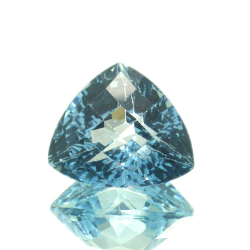 19,43 ct. Blue Topaz Trilliant Cut