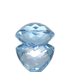 19,43 ct. topaze taille Trillion