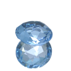 11,90 ct. Blue Topaz Round Cut