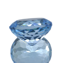 25,79 ct. Blue Topaz Oval Cut