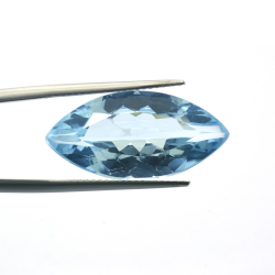 14,17 ct. Blue Topaz Marquise