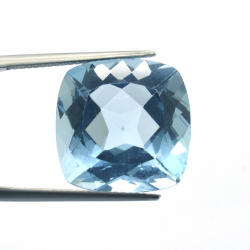 22,12 ct Blue Topaz Coussin